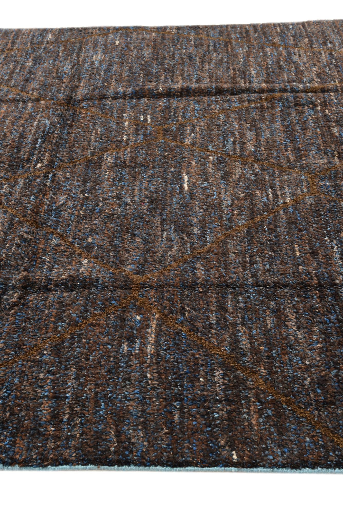 8' x 11' 1 Hand Knotted Moroccan Wool Rug