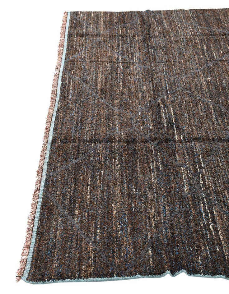 Detail image of 7' 9 x 10' 3  Hand Knotted Moroccan Wool Rug