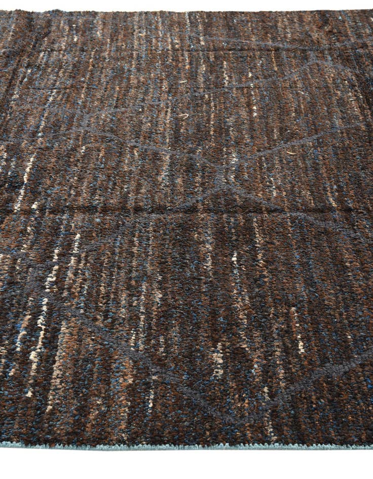 Detail image of 7' 9 x 10' 3  Hand Knotted Moroccan Wool Rug