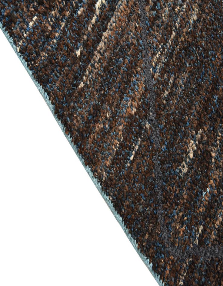 Detail image of 7' 9 x 10' 3  Hand Knotted Moroccan Wool Rug