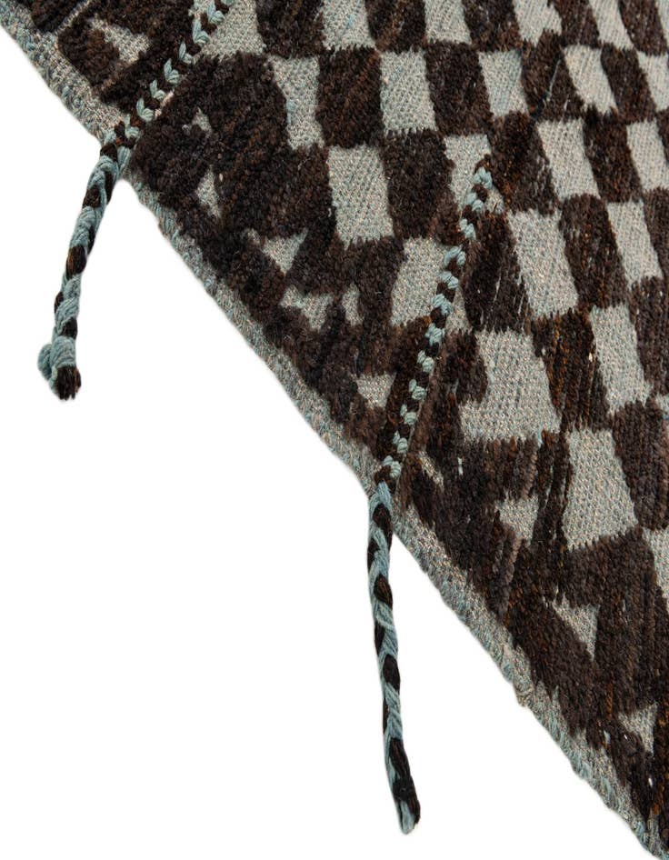 Detail image of 5' 5 x 7' 10  Hand Knotted Moroccan Wool Rug