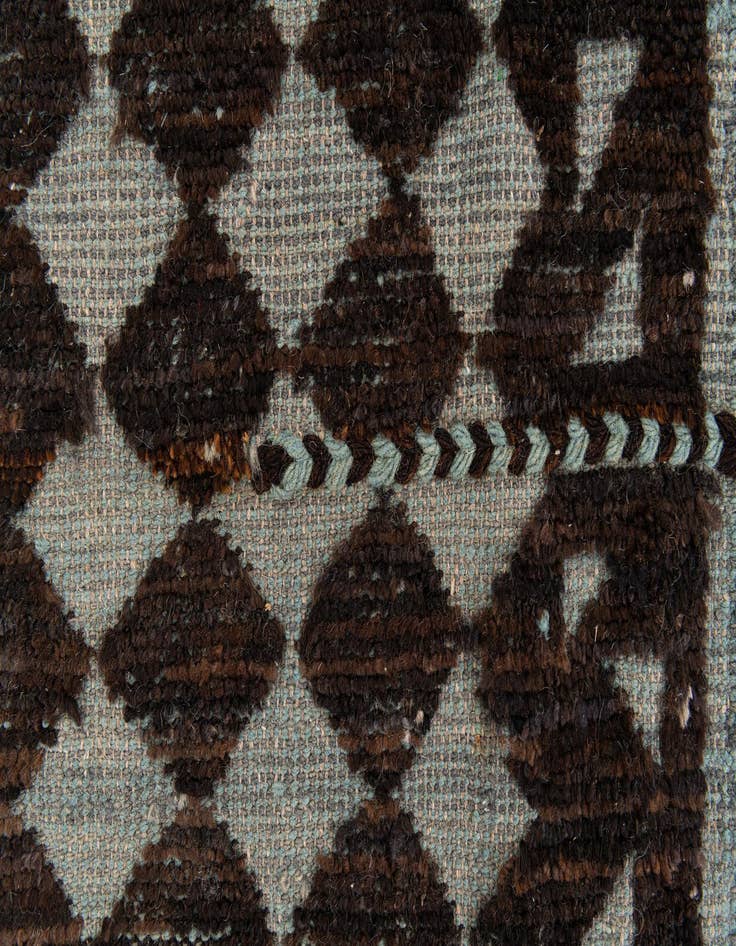 Detail image of 5' 5 x 7' 10  Hand Knotted Moroccan Wool Rug