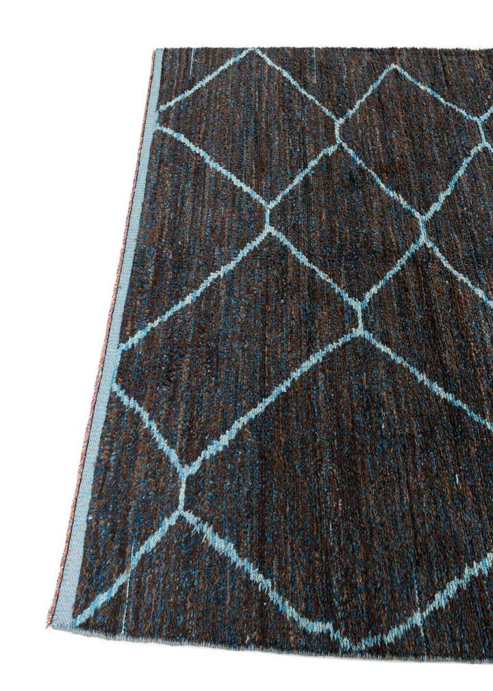 5' x 7' 4 Hand Knotted Moroccan Wool Rug
