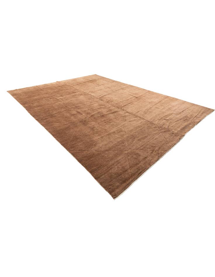 Detail image of 9' 10 x 13' 4  Hand Knotted Moroccan Wool Rug