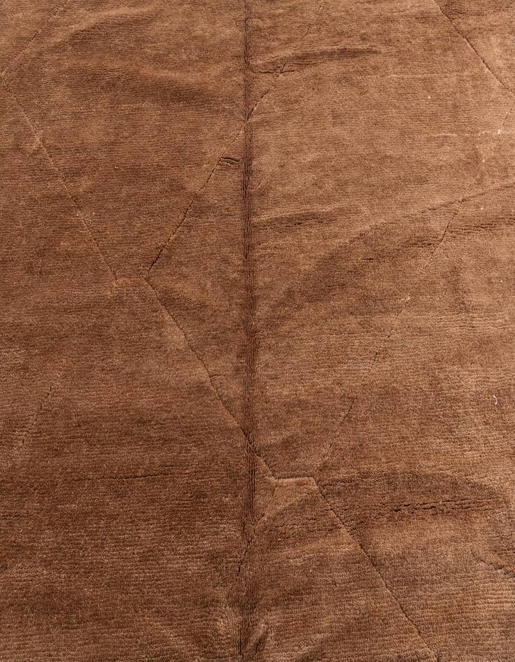 Detail image of 9' 10 x 13' 4  Hand Knotted Moroccan Wool Rug