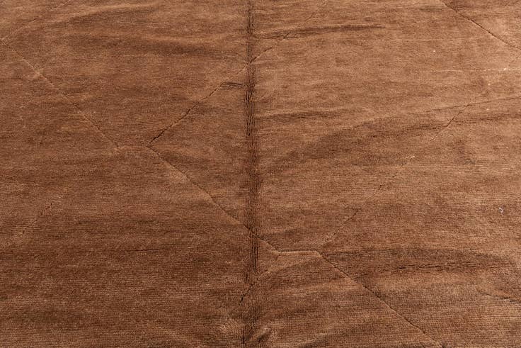 Detail image of 300cm x 405cm Hand Knotted Moroccan Wool Rug