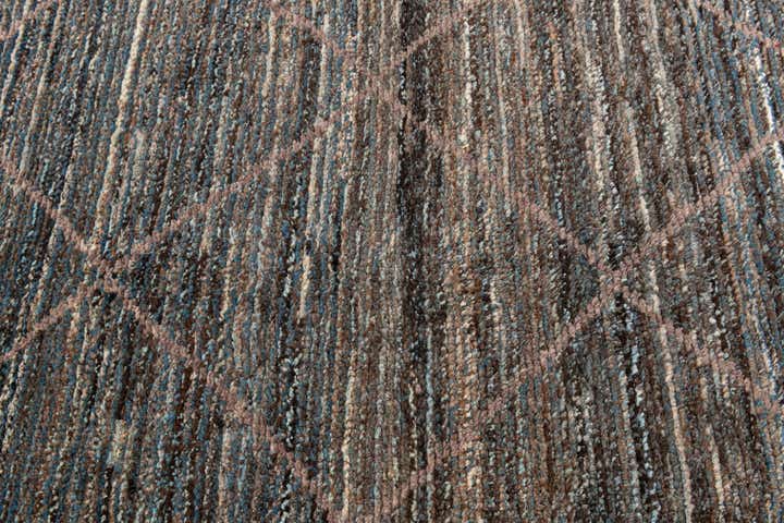 4' x 6' 3 Hand Knotted Moroccan Wool Rug