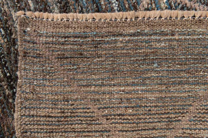 4' x 6' 3 Hand Knotted Moroccan Wool Rug