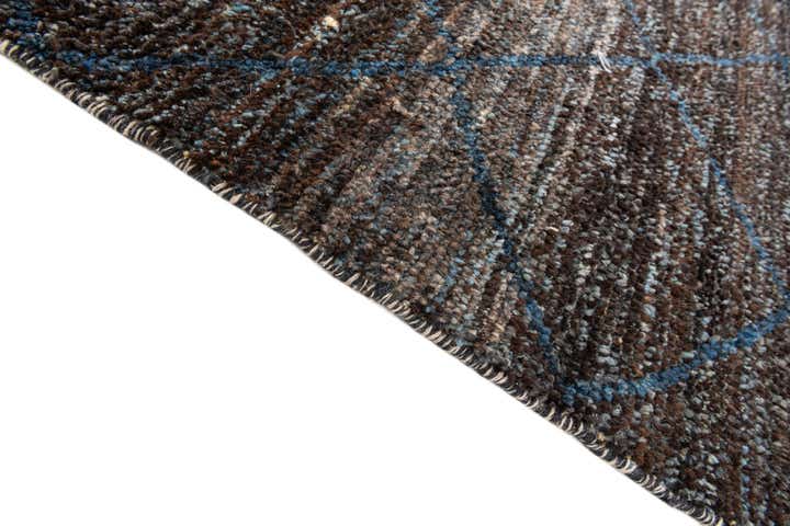 6' 4 x 9' 3 Hand Knotted Moroccan Wool Rug
