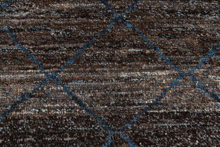 6' 4 x 9' 3 Hand Knotted Moroccan Wool Rug