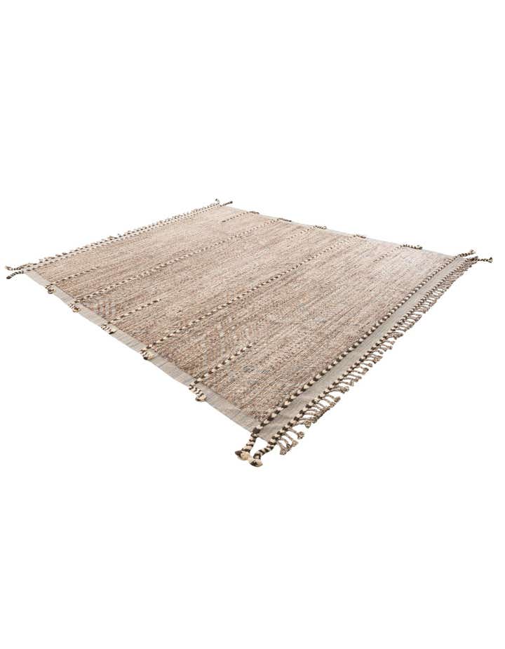 8' 7 x 10' 7 Hand Knotted Moroccan Wool Rug