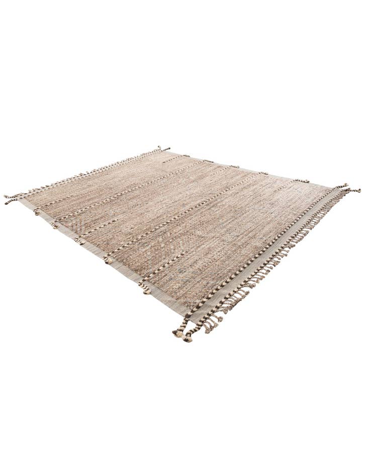 Detail image of 8' 7 x 10' 7 Hand Knotted Moroccan Wool Rug