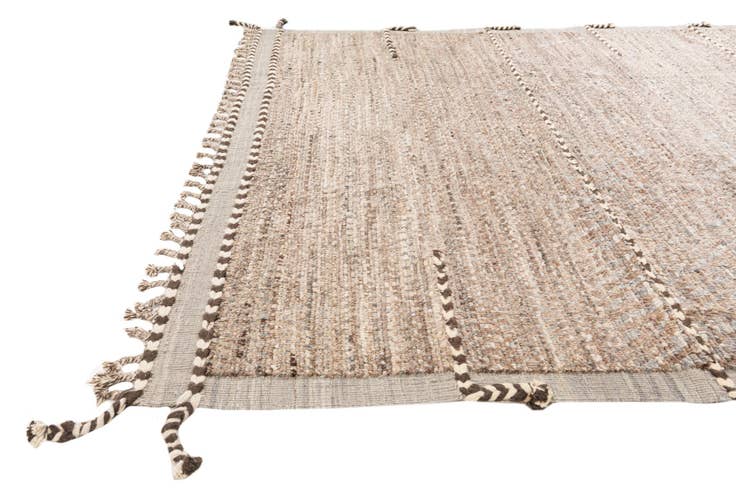 Detail image of 8' 7 x 10' 7 Hand Knotted Moroccan Wool Rug