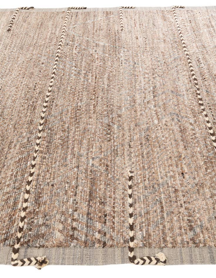 Detail image of 8' 7 x 10' 7  Hand Knotted Moroccan Wool Rug