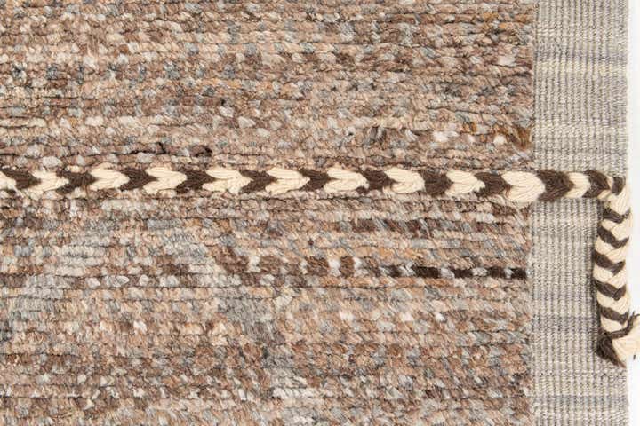 8' 7 x 10' 7 Hand Knotted Moroccan Wool Rug