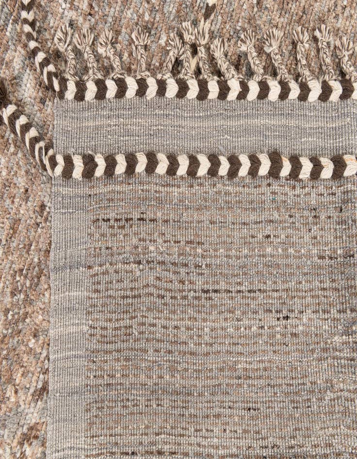 Detail image of 8' 7 x 10' 7  Hand Knotted Moroccan Wool Rug