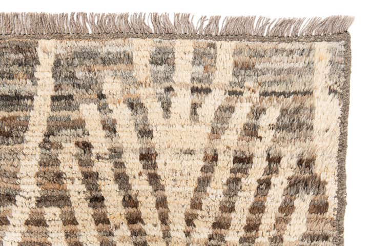 8' 6 x 9' 8 Hand Knotted Moroccan Wool Rug