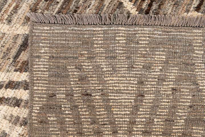 8' 6 x 9' 8 Hand Knotted Moroccan Wool Rug