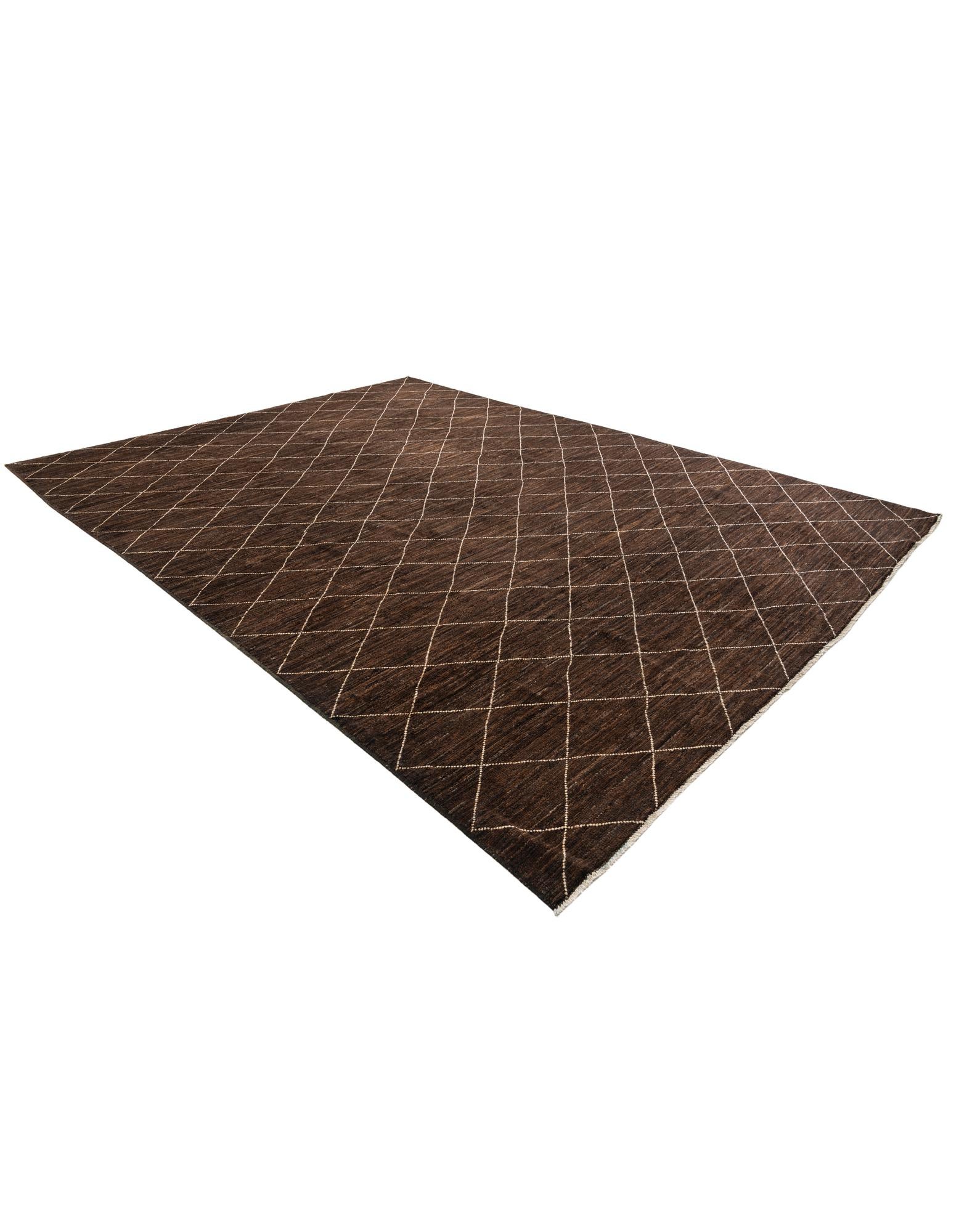 10' x 13' Hand Knotted Moroccan Wool Rug