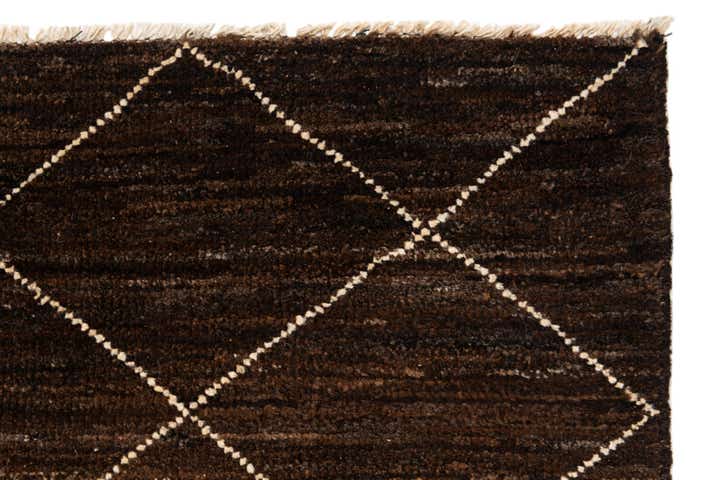 10' x 13' Hand Knotted Moroccan Wool Rug