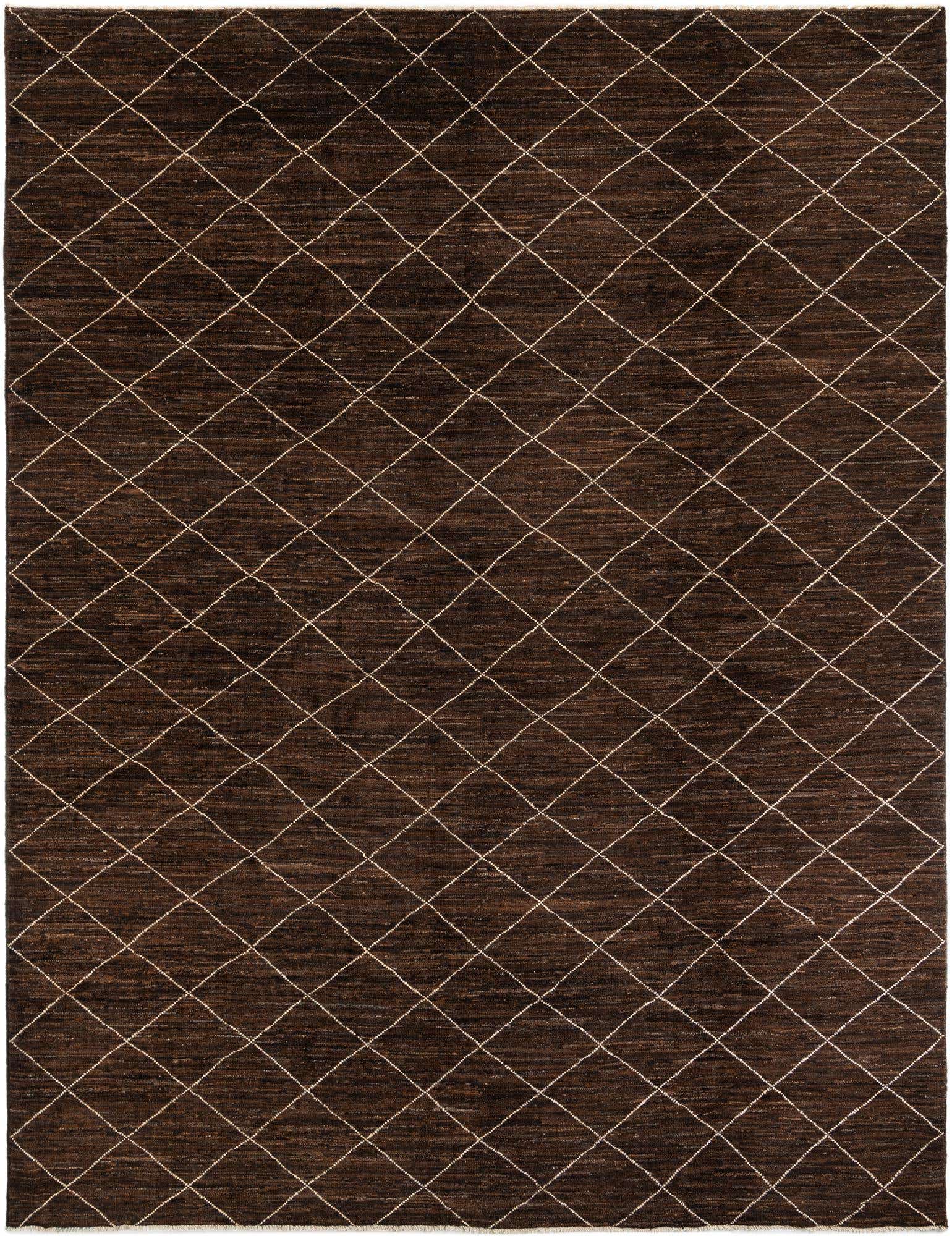 10' x 13' Hand Knotted Moroccan Wool Rug