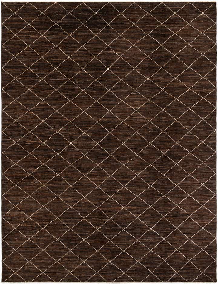 10' x 13' Hand Knotted Moroccan Wool Rug