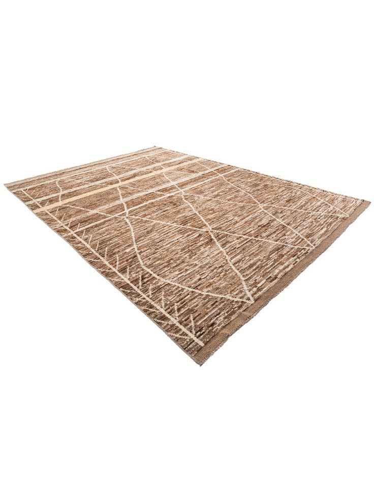 Detail image of 9' 8 x 13' 3  Hand Knotted Moroccan Wool Rug