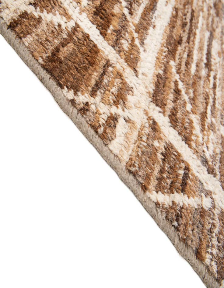 Detail image of 9' 8 x 13' 3  Hand Knotted Moroccan Wool Rug