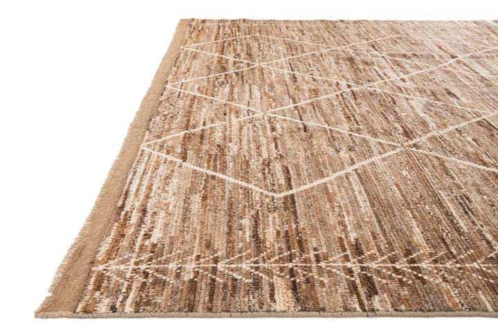 9' 9 x 13' 2 Hand Knotted Moroccan Wool Rug