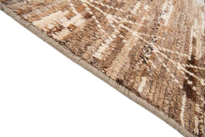 9' 9 x 13' 2 Hand Knotted Moroccan Wool Rug