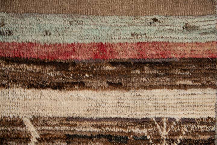 9' 9 x 13' 2 Hand Knotted Moroccan Wool Rug