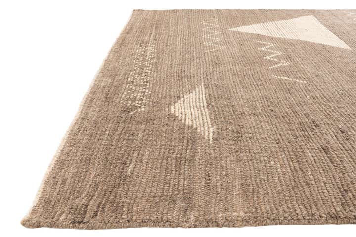 8' 4 x 10' 6 Hand Knotted Moroccan Wool Rug
