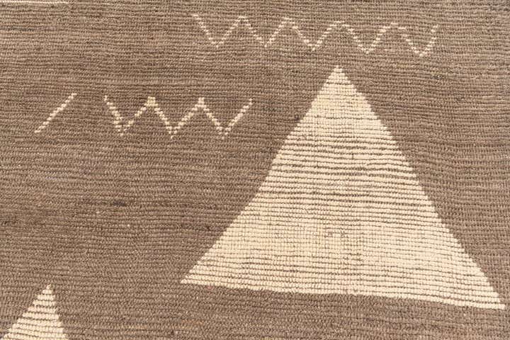 8' 4 x 10' 6 Hand Knotted Moroccan Wool Rug