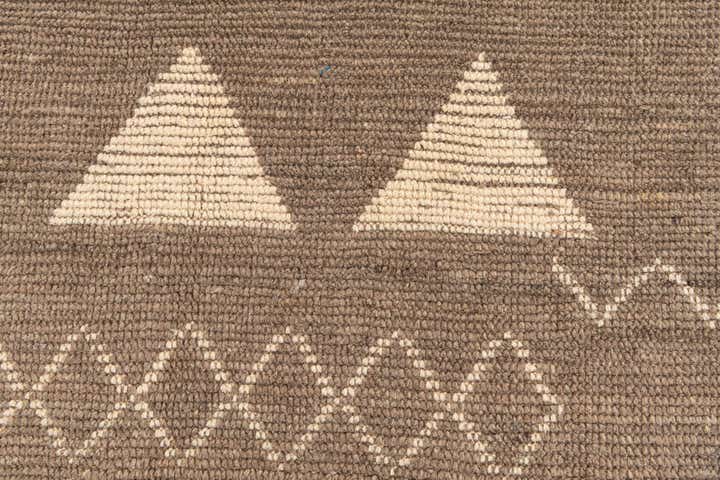 8' 4 x 10' 6 Hand Knotted Moroccan Wool Rug