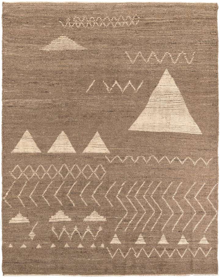 8' 4 x 10' 6 Hand Knotted Moroccan Wool Rug