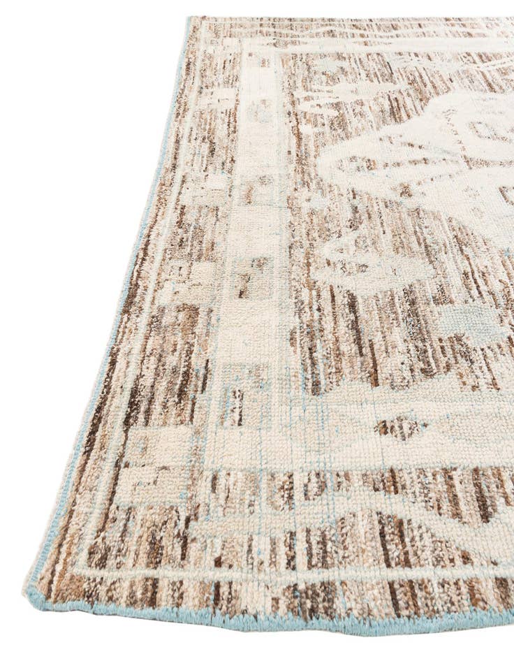 Detail image of 8' 6 x 12' 6  Hand Knotted Moroccan Wool Rug