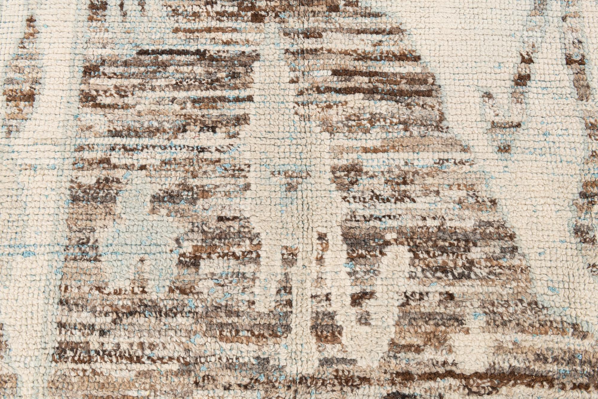 8' 6 x 12' 6 Hand Knotted Moroccan Wool Rug