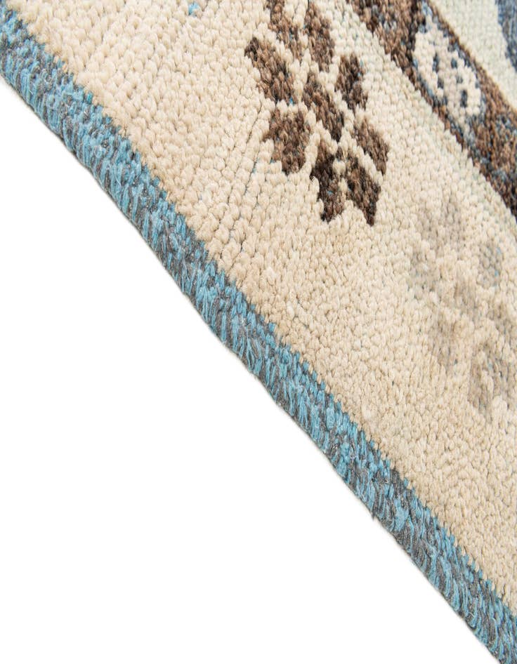 Detail image of 10' x 14' 9  Hand Knotted Moroccan Wool Rug