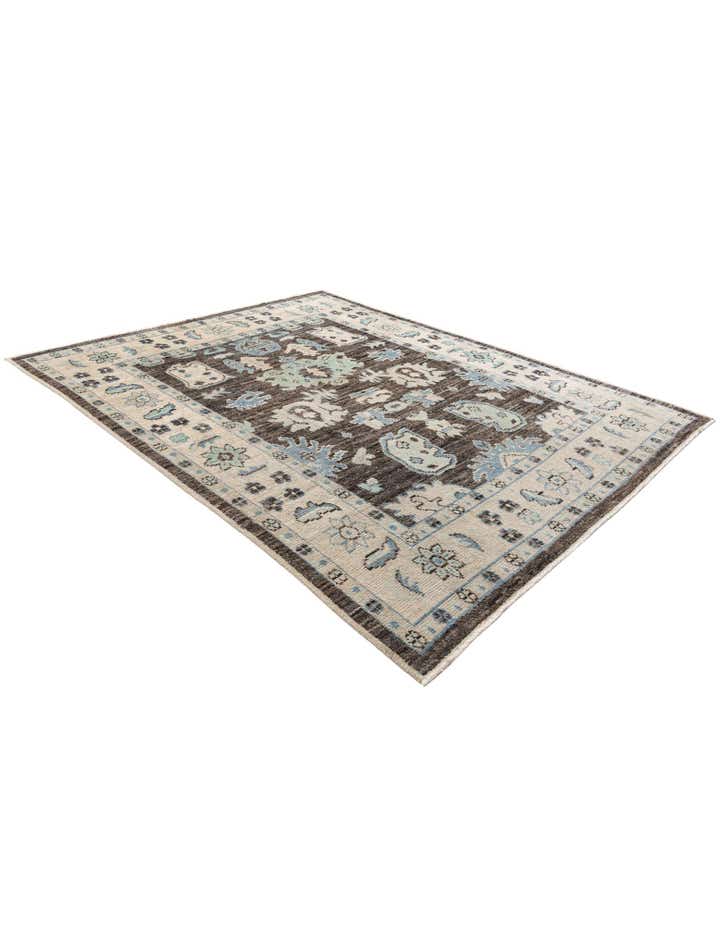 8' 2 x 10' 1 Hand Knotted Moroccan Wool Rug