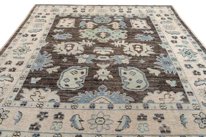 8' 2 x 10' 1 Hand Knotted Moroccan Wool Rug