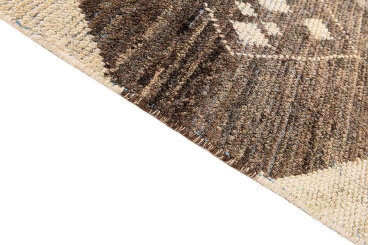 Detail image of 8' 4 x 12' 1 Hand Knotted Moroccan Wool Rug