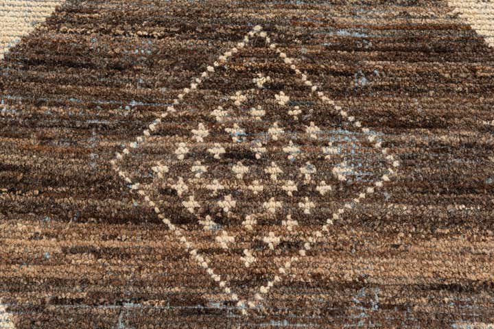8' 4 x 12' 1 Hand Knotted Moroccan Wool Rug