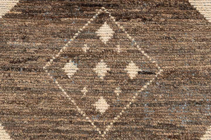 8' 4 x 12' 1 Hand Knotted Moroccan Wool Rug