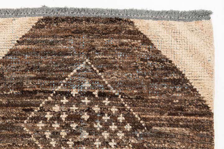 8' 4 x 12' 1 Hand Knotted Moroccan Wool Rug