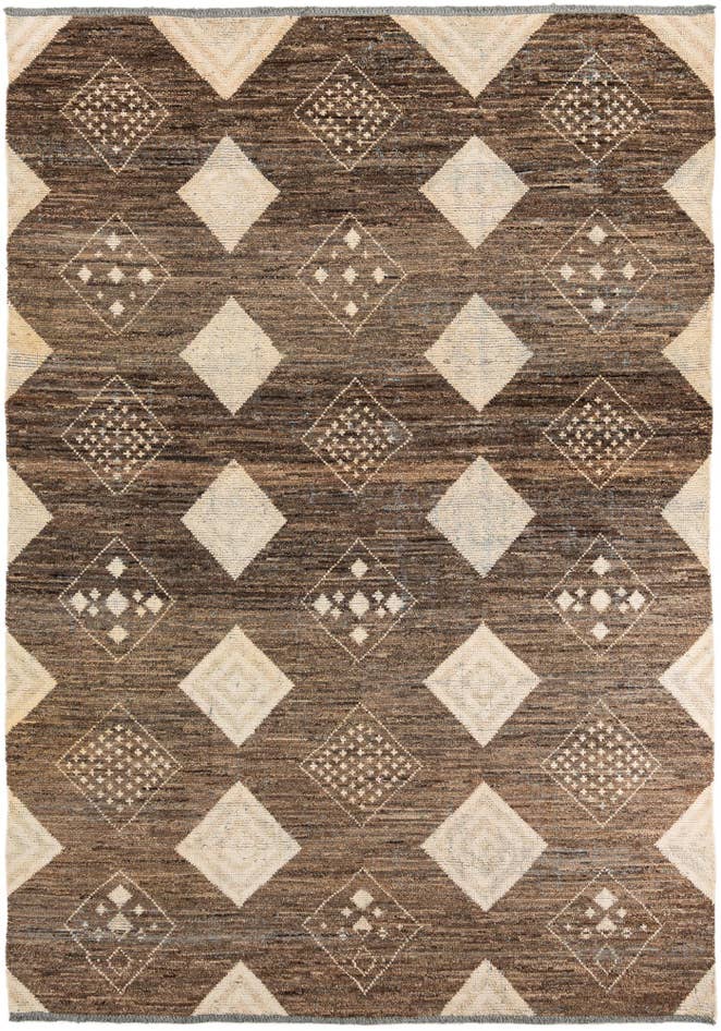 Detail image of 8' 4 x 12' 1 Hand Knotted Moroccan Wool Rug