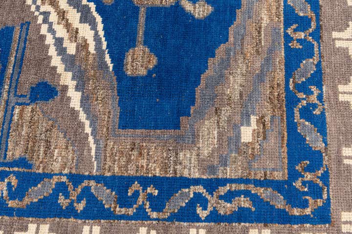 8' 3 x 10' 2 Hand Knotted Moroccan Wool Rug