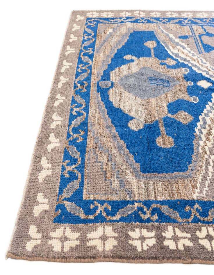 Detail image of 8' 3 x 10' 2  Hand Knotted Moroccan Wool Rug