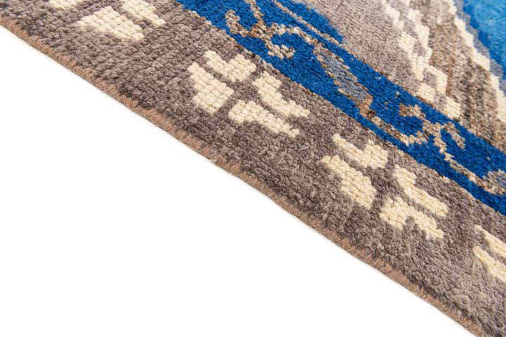 8' 3 x 10' 2 Hand Knotted Moroccan Wool Rug
