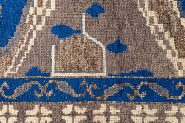 8' 3 x 10' 2 Hand Knotted Moroccan Wool Rug