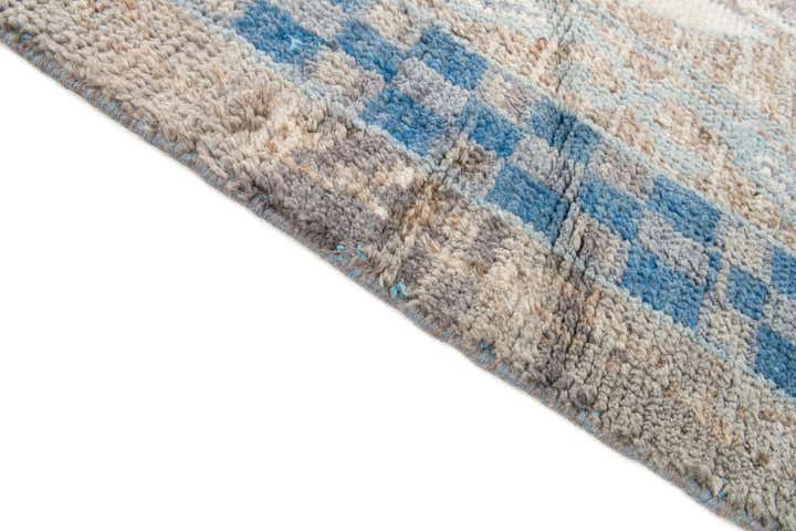 7' 5 x 10' 2 Hand Knotted Moroccan Wool Rug